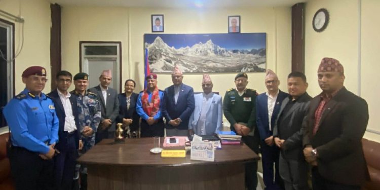 कोशी प्रदेशमा शान्ति सुरक्षा मूल्यांकन, एआईजीमा बढुवा भएका कार्कीलाई बिदाइ