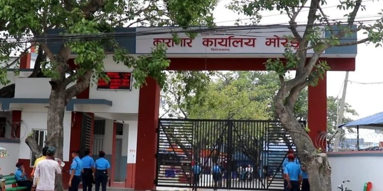 मोरङमा १० हजार धरौटी बुझाउन नसकेर कारागार चलान भएका एक थुनुवाको मृत्यु