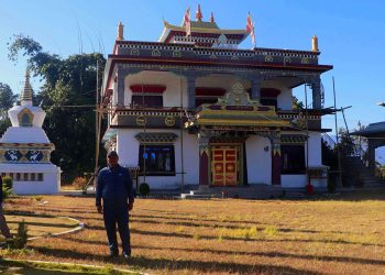 भोजपुरमा स्थानीयको पहलले ‘पेमा छ्योलिङ गुम्बा’ निर्माण