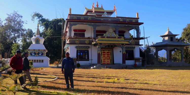 भोजपुरमा स्थानीयको पहलले ‘पेमा छ्योलिङ गुम्बा’ निर्माण