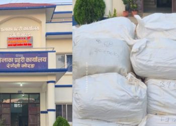 मोरङमा ९ सय २१ किलो गाँजा बरामद