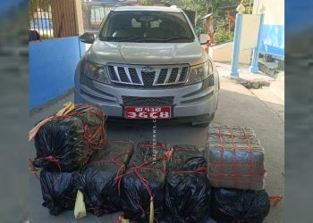 धरानमा कारबाट १८० केजी गाँजा बरामद