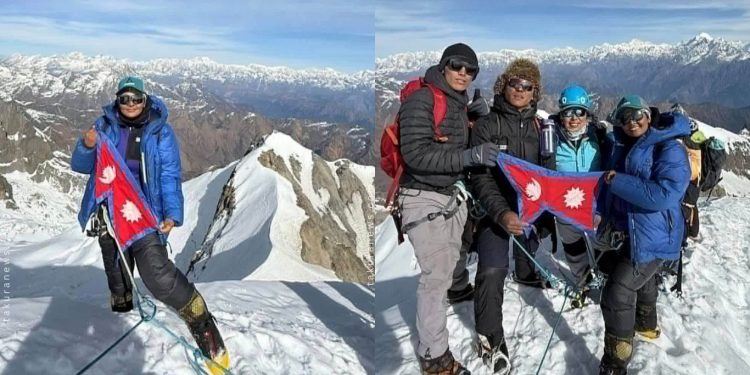 हिमाल आरोहणमा नेपाली महिलाहरूको सफलता