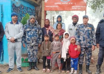 हराइरहेका चार बालबालिका कोशी ब्यारेज क्षेत्रबाट उद्धार