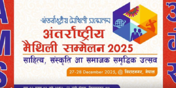 ‘आफ्नो भाषा पहिले आफैँ जोगाउनुपर्छ’ भन्ने सन्देशका साथ मैथिली सम्मेलन