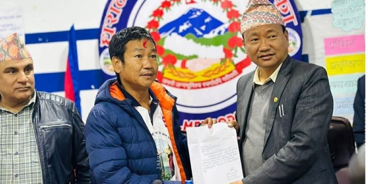 धरानका मेयर हर्क साम्पाङले दिए राजीनामा