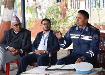 इटहरीमा विद्यार्थी ओसारपसार गर्ने सवारी साधनको सुरक्षाबारे अन्तरक्रिया