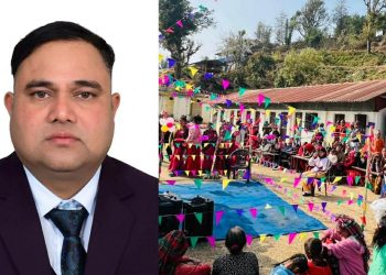 विद्यालयको वार्षिकोत्सवमा पूर्व विद्यार्थीद्वारा अक्षयकोष स्थापना