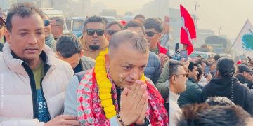 सुनसरी आएर गगन थापाले भने – ‘राजीव कोइराला दाईलाई जिताइदिनु, बाँकी कुरा म गर्नेछु’