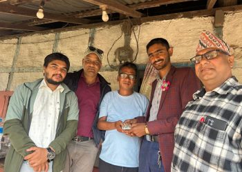 प्रदेश खबरको वार्षिकोत्सवमा पत्रकार लोहारलाई आर्थिक सहयोग