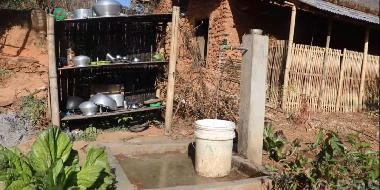 भोजपुरको भुल्केमा पुस्तौँदेखि खानेपानीको समस्या, धारा जडान भएपछि राहत