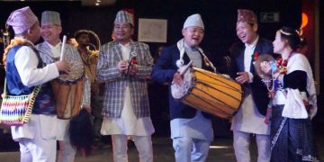 स्पेनमा मनाइयो उभौली पर्व