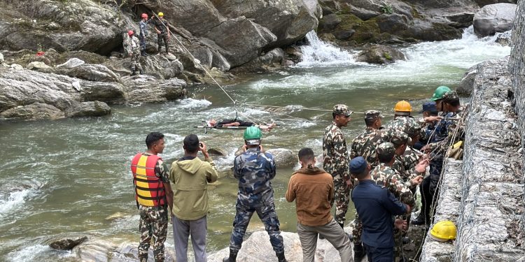 सोलुखुम्बुमा मनसुनजन्य विपद् प्रतिकार्यसम्बन्धी कृत्रिम घटना अभ्यास