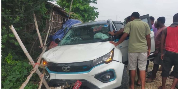 सुनसरीमा डाक्टरले चलाएको कारको ठक्करबाट प्रहरीका वरिष्ठ सईको मृत्यु
