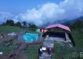चार सय मिटर तल रहेको मुहानबाट पानी तानेर बस्तीमा पुर्‍याइँदै