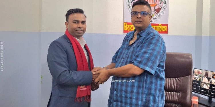 विराटनगरमा आए नयाँ प्रमुख प्रशासकीय