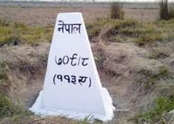 झापाको पाठामारीमा दशगजा क्षेत्र खाली गराउन चिया खेती हटाइयो