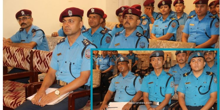 कोशीमा ‘पर्यटक प्रहरी अनुशिक्षण’