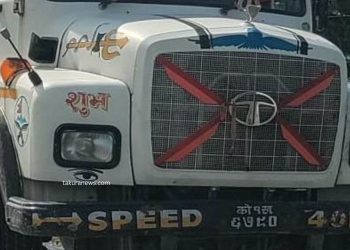 मोरङमा खसी खेदाउने क्रममा सडक पार गर्दा टिपरको ठक्करले वृद्धाको मृत्यु
