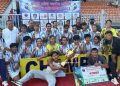 इन्जुरी समयमा समीक्षाको निर्णायक गोल, धरानलाई कोशी प्रदेश महिला फुटबल प्रतियोगिताको उपाधि