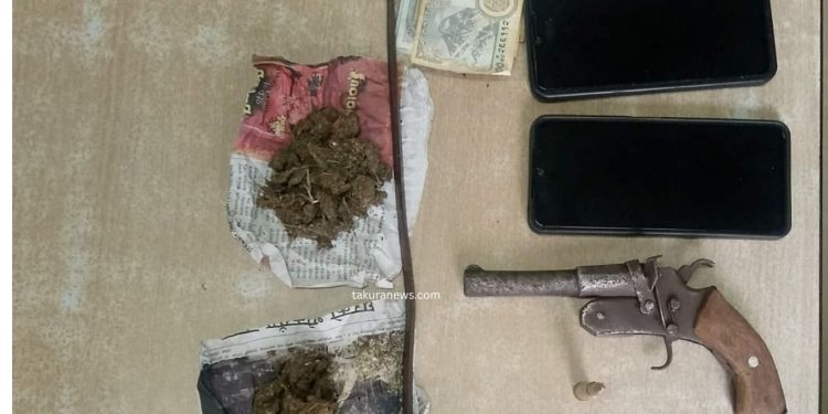 विराटनगरमा कटुवा पेस्तोल र गाँजासहित एक जना पक्राउ
