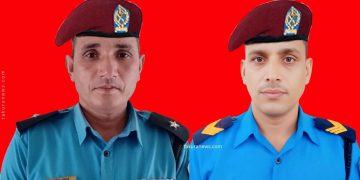 सुनसरीमा कार्यरत असई थापा र हवल्दार ढकाल असार महिनाका ‘सर्वोत्कृष्ट प्रहरी’