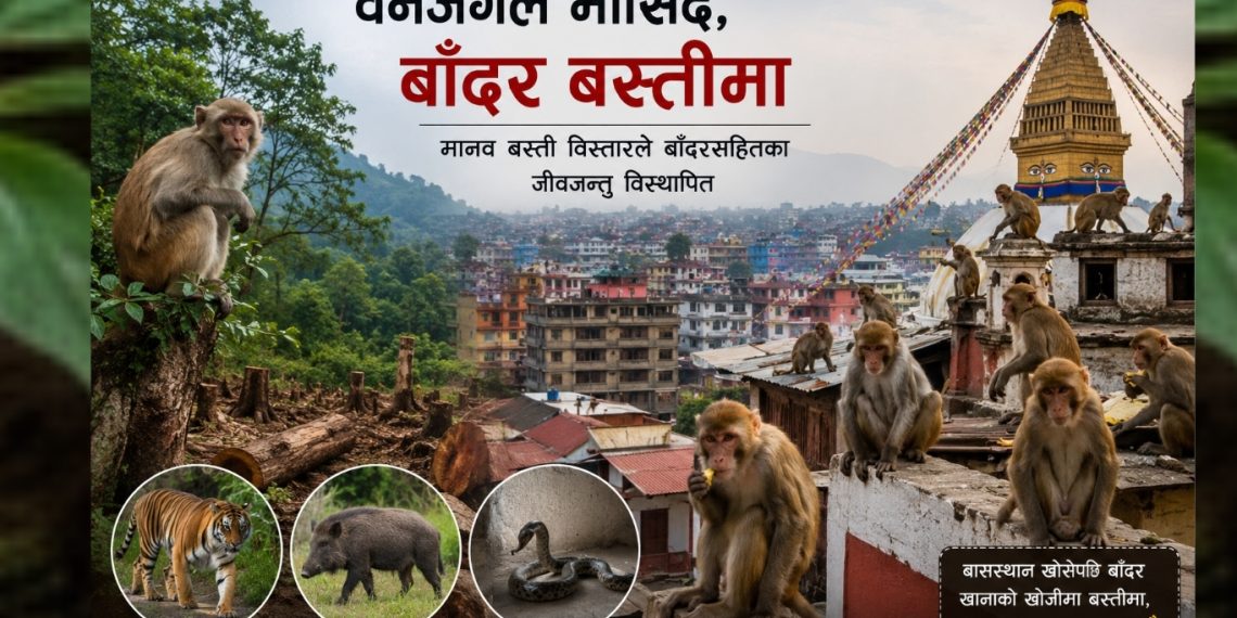 वन्यजन्तुबाट मानव होइन, मानवबाट वन्यजन्तुचाँहि पीडित !