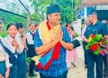 मन्त्री बनेको भोलिपल्टै सहिद स्मृति विद्यालय पुगे जीवन आचार्य