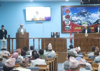 कोशीमा ५७ सांसदको समर्थनसँगै जोगियो हिक्मत नेतृत्वको सरकार