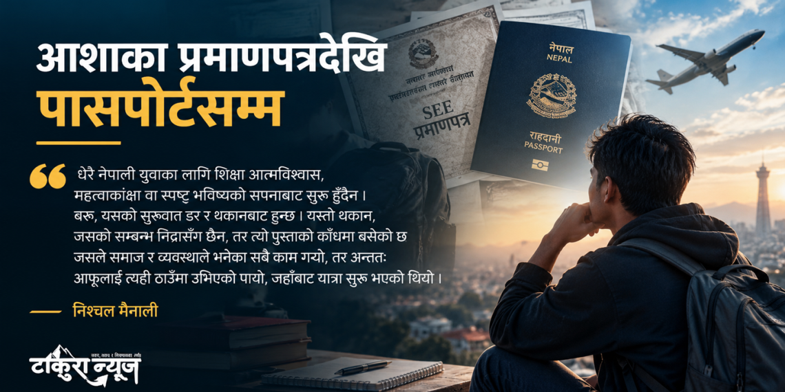 आशाका प्रमाणपत्रदेखि पासपोर्टसम्म