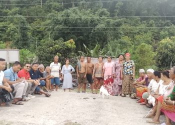 विकास निर्माणमा हातेमालो श्रमदान