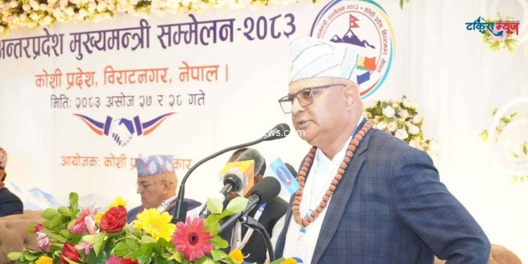 कोशीमा मुख्यमन्त्री सम्मेलन जारी, प्रदेशलाई अधिकारसम्पन्न बनाउनुपर्नेमा जोड