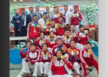 राष्ट्रिय आइटिएफ तेक्वान्दोमा आर्मी च्याम्पियन