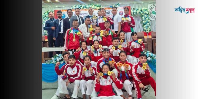 राष्ट्रिय आइटिएफ तेक्वान्दोमा आर्मी च्याम्पियन