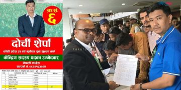कांग्रेस महाधिवेशनमा युवा पुस्ताको प्रतिनिधित्व खोज्दै दोर्ची शेर्पा