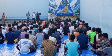 मोरङ कारागारमा विपश्यना ध्यान